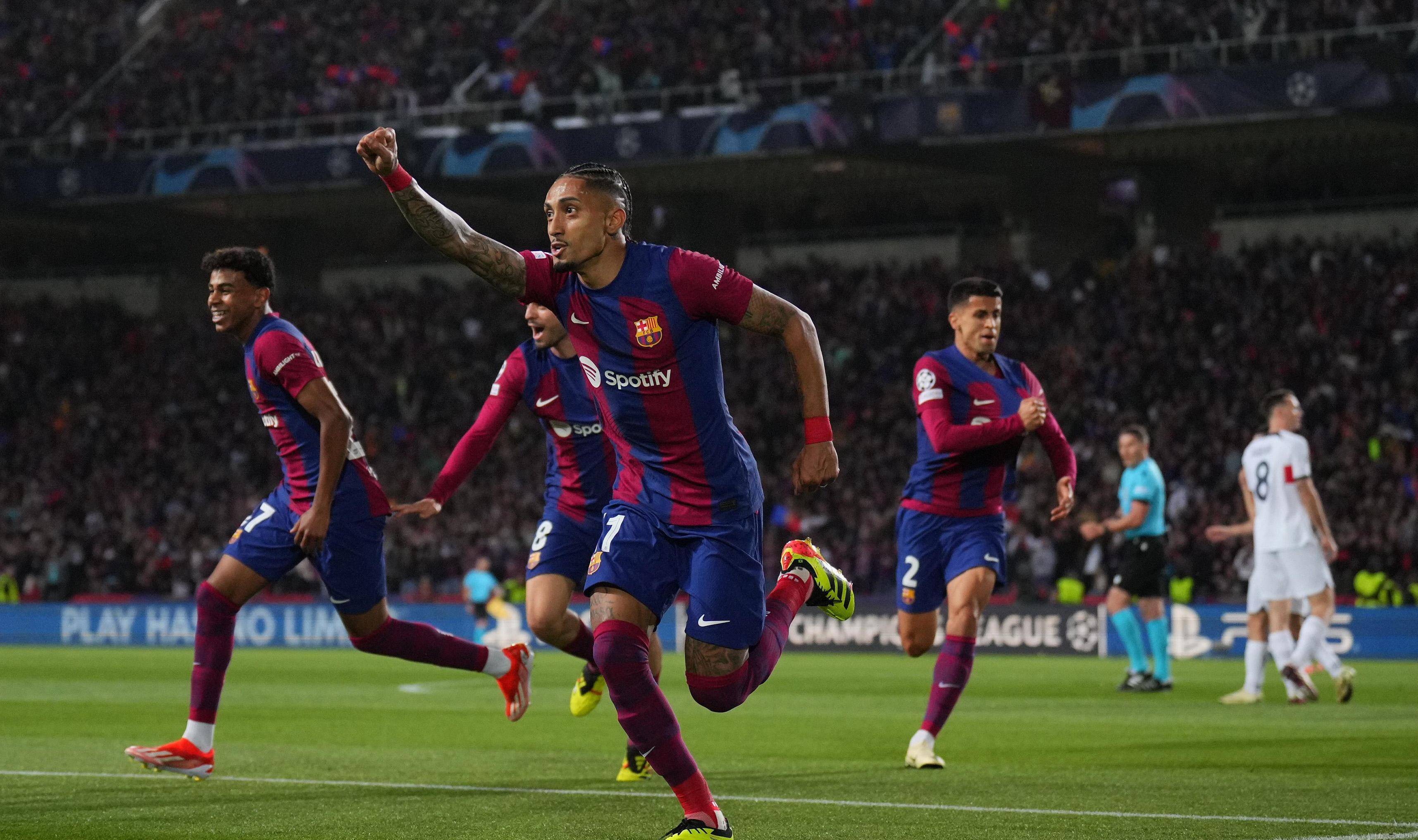 巴塞罗那主场大胜瓦伦西亚，取得联赛连胜